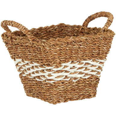 Tapered Seagrass Storage Basket