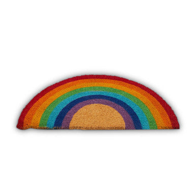 Rainbow Coir Doormat
