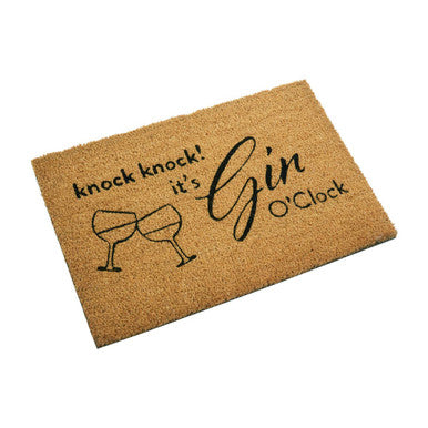 Gin O Clock Doormat
