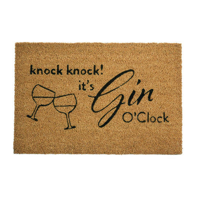 Gin O Clock Doormat