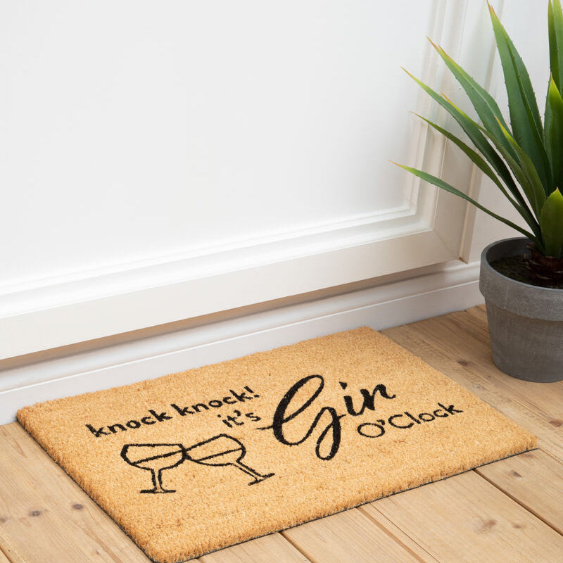 Gin O Clock Doormat