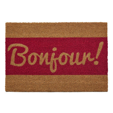 Bonjour Modern Doormat
