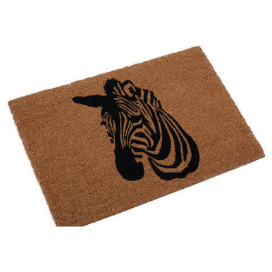Zebra Face Doormat
