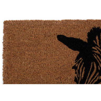 Zebra Face Doormat