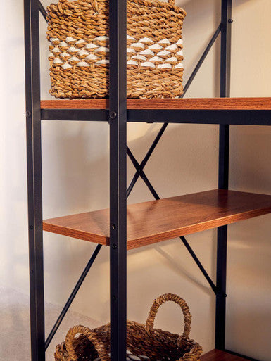 Set of Two Square Seagrass Baskets