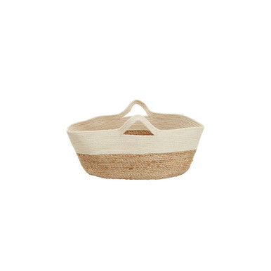 Oval Jute Basket for Storage