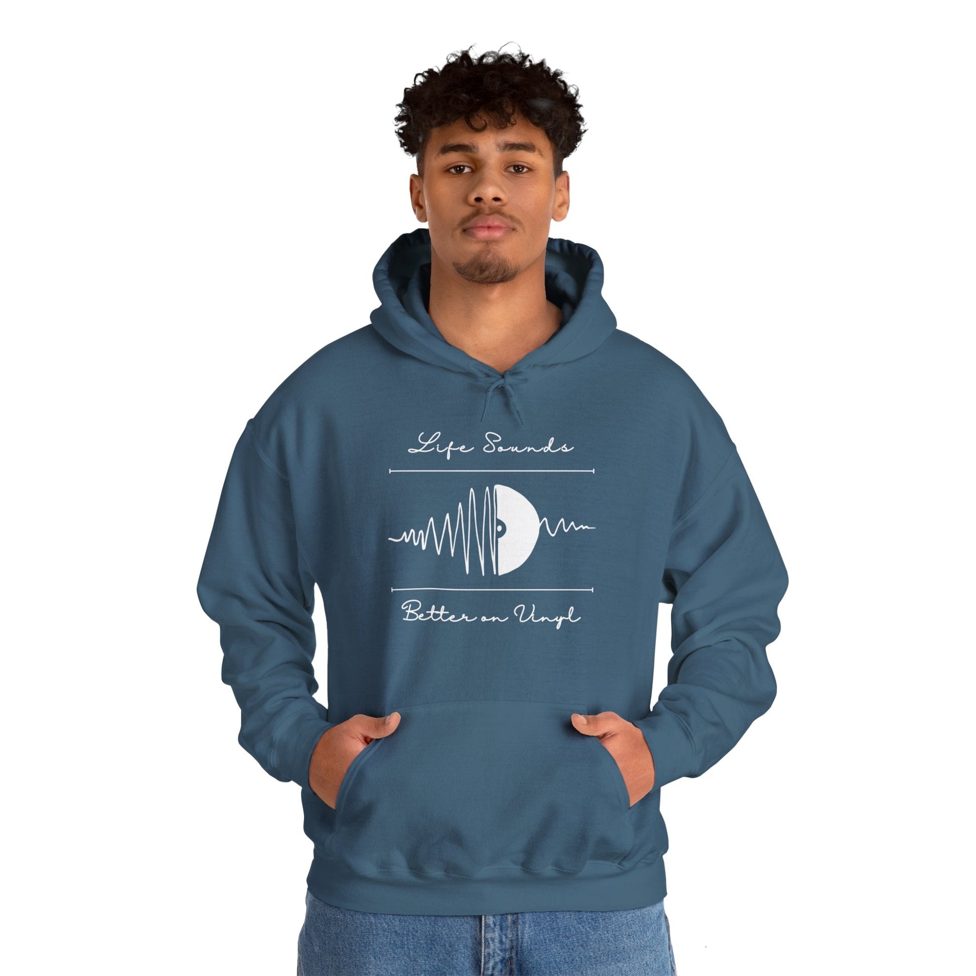 Life Sounds Better on Vinyl Men's Hoodie