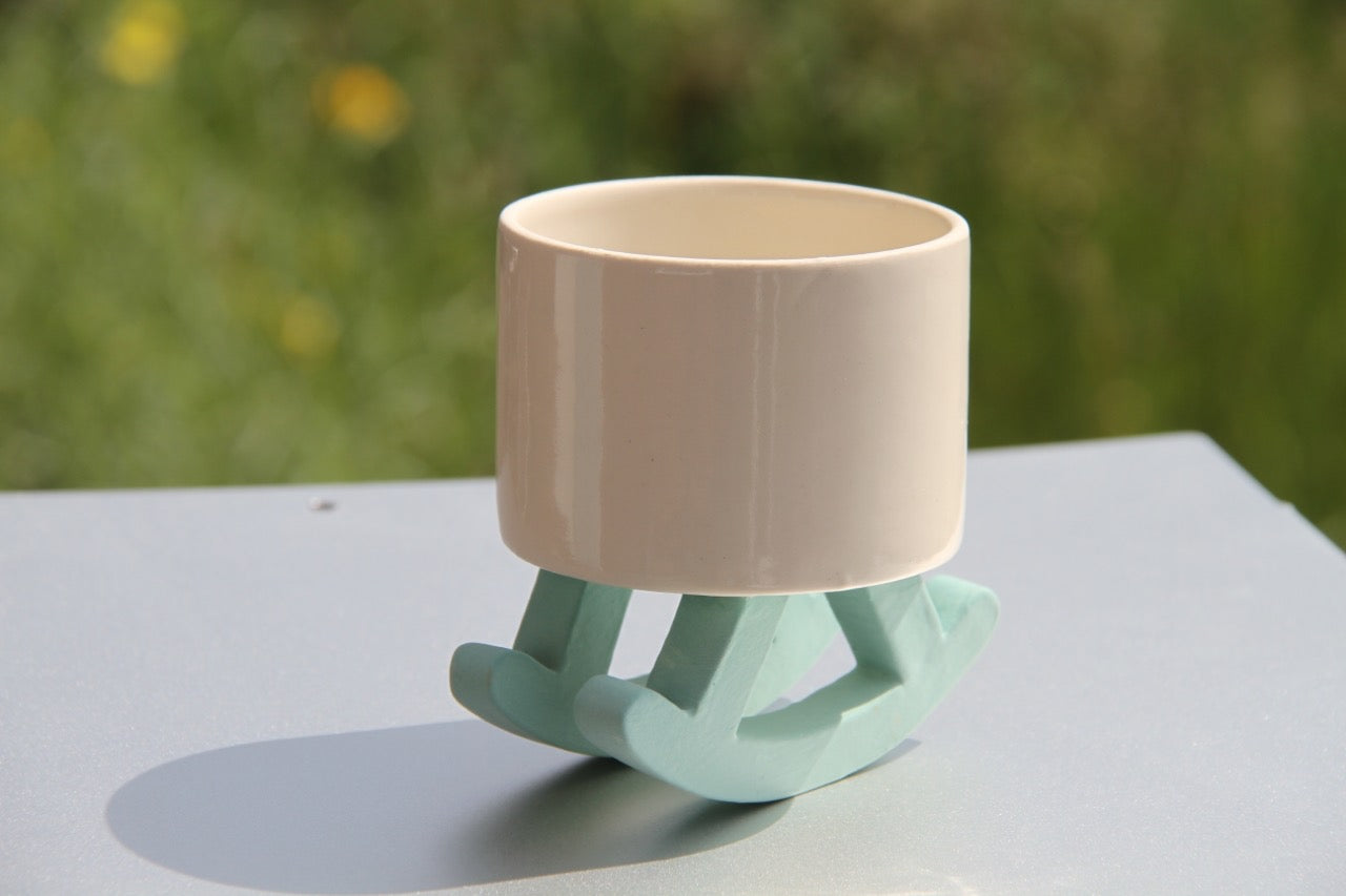 Rocky Chair Whisky Cup in Green