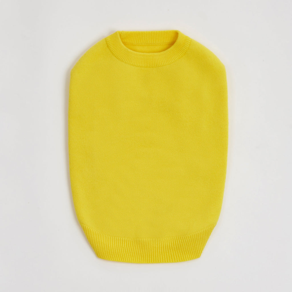 Bright Yellow Jumper