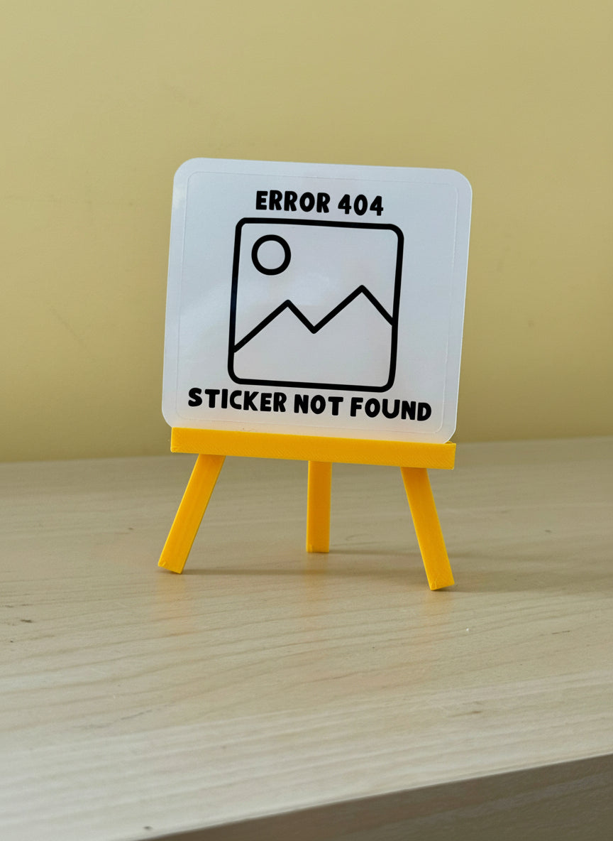 Error 404 Sticker Not Found