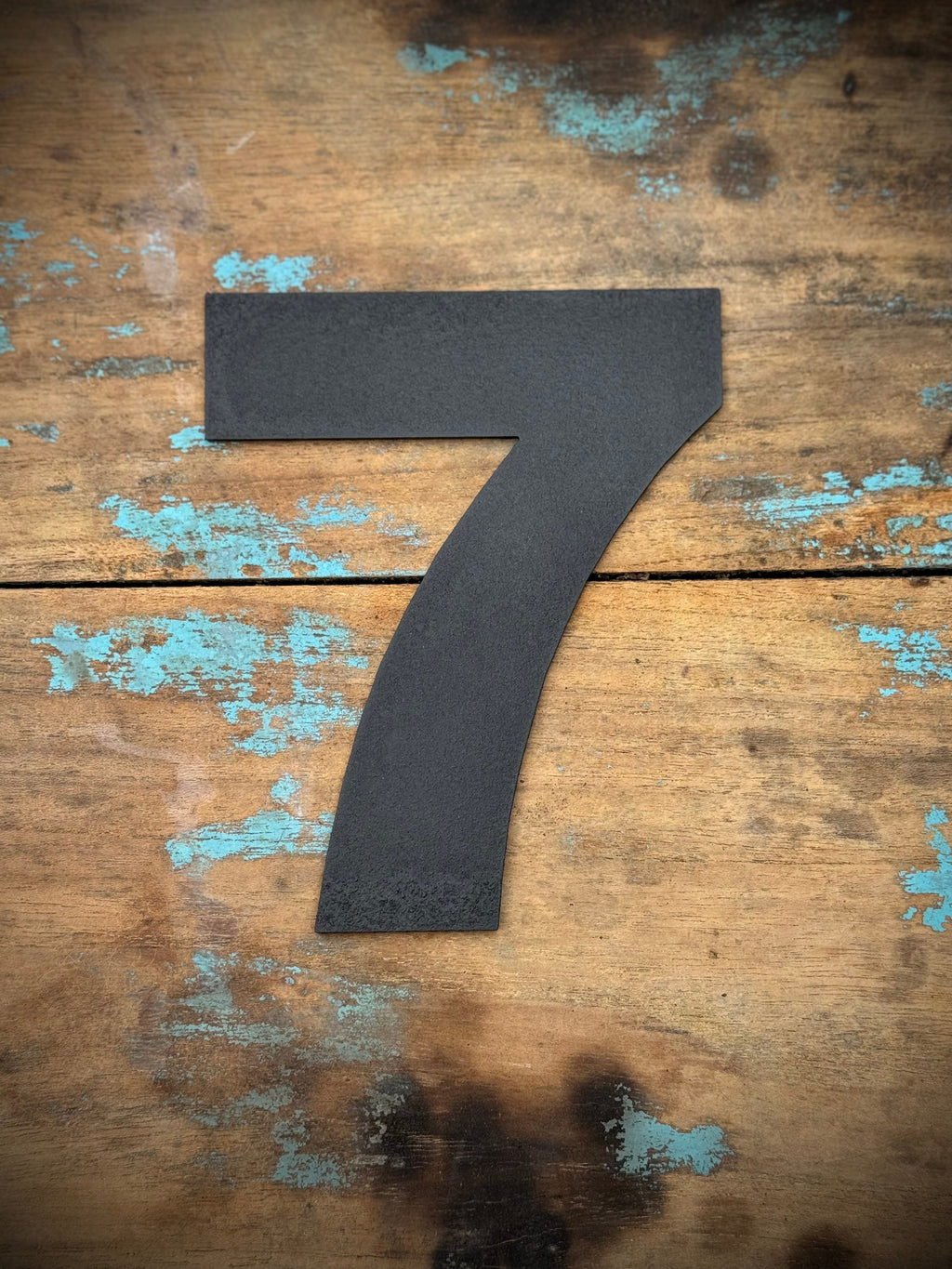 Black Metal Letters 12 inch and 5 inch Rustic Industrial Wall Decor