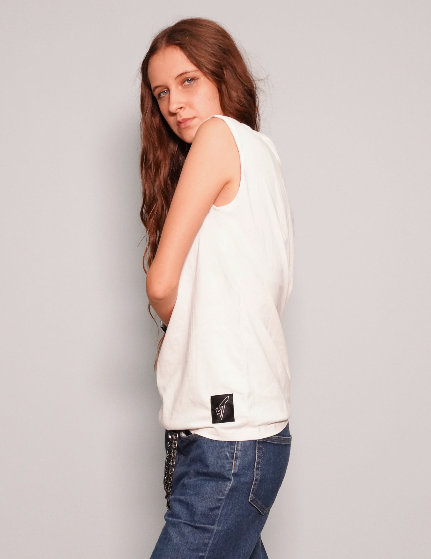 Anarchy Vest in Ecru