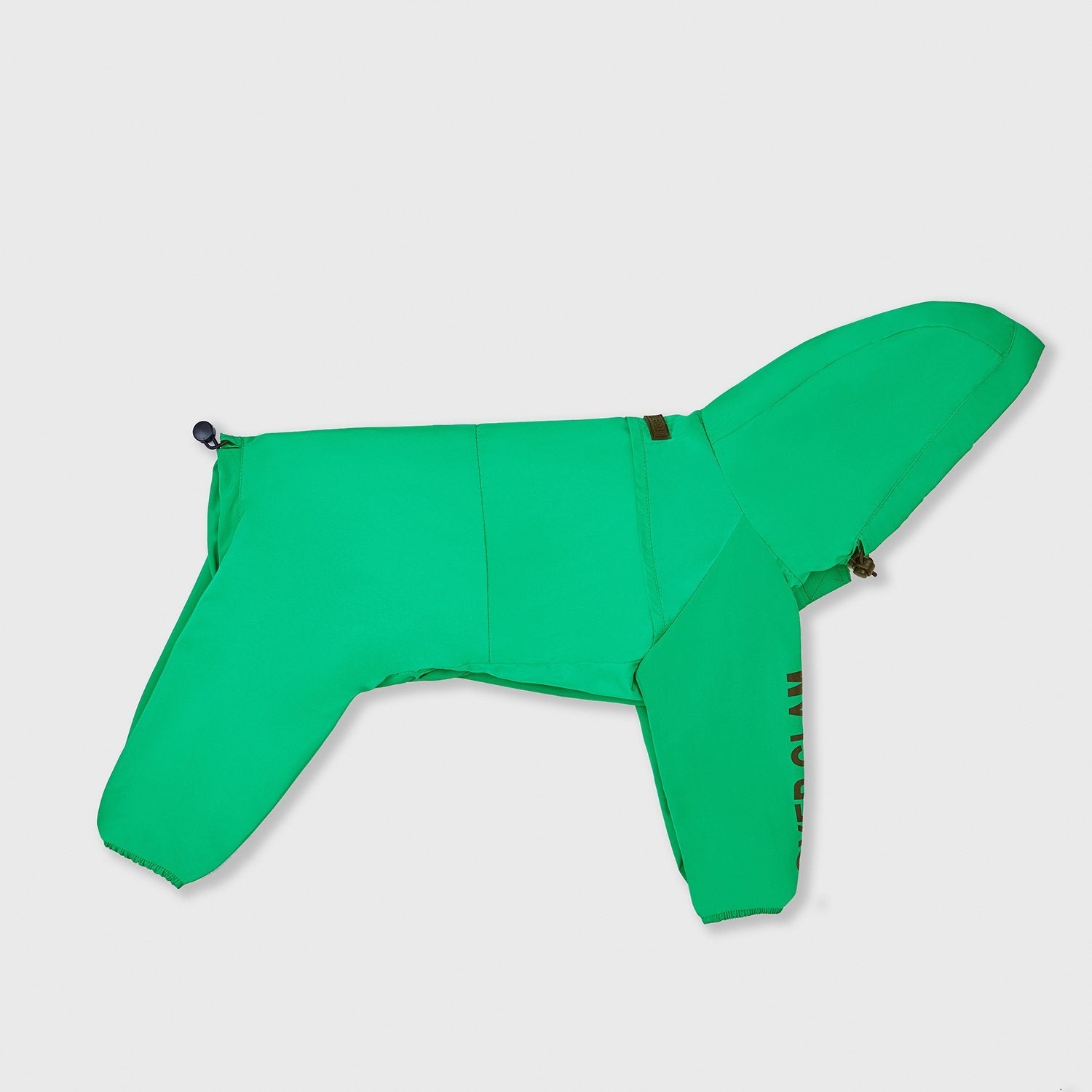 Mint Green Waterproof Thin Coat with Hoodie