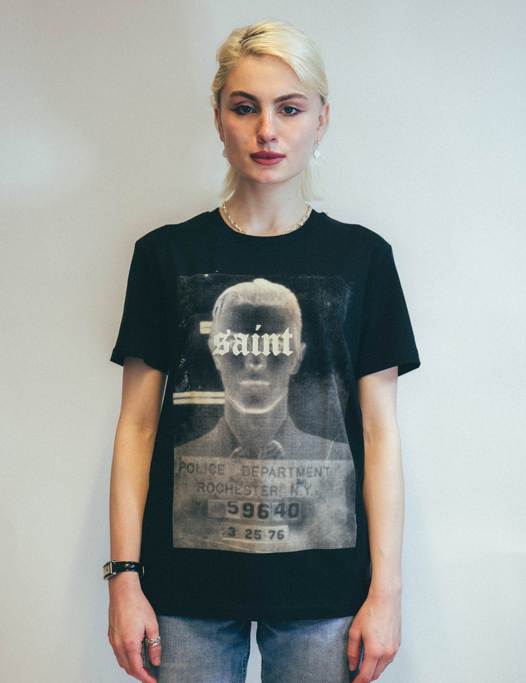 Saint Black T-Shirt