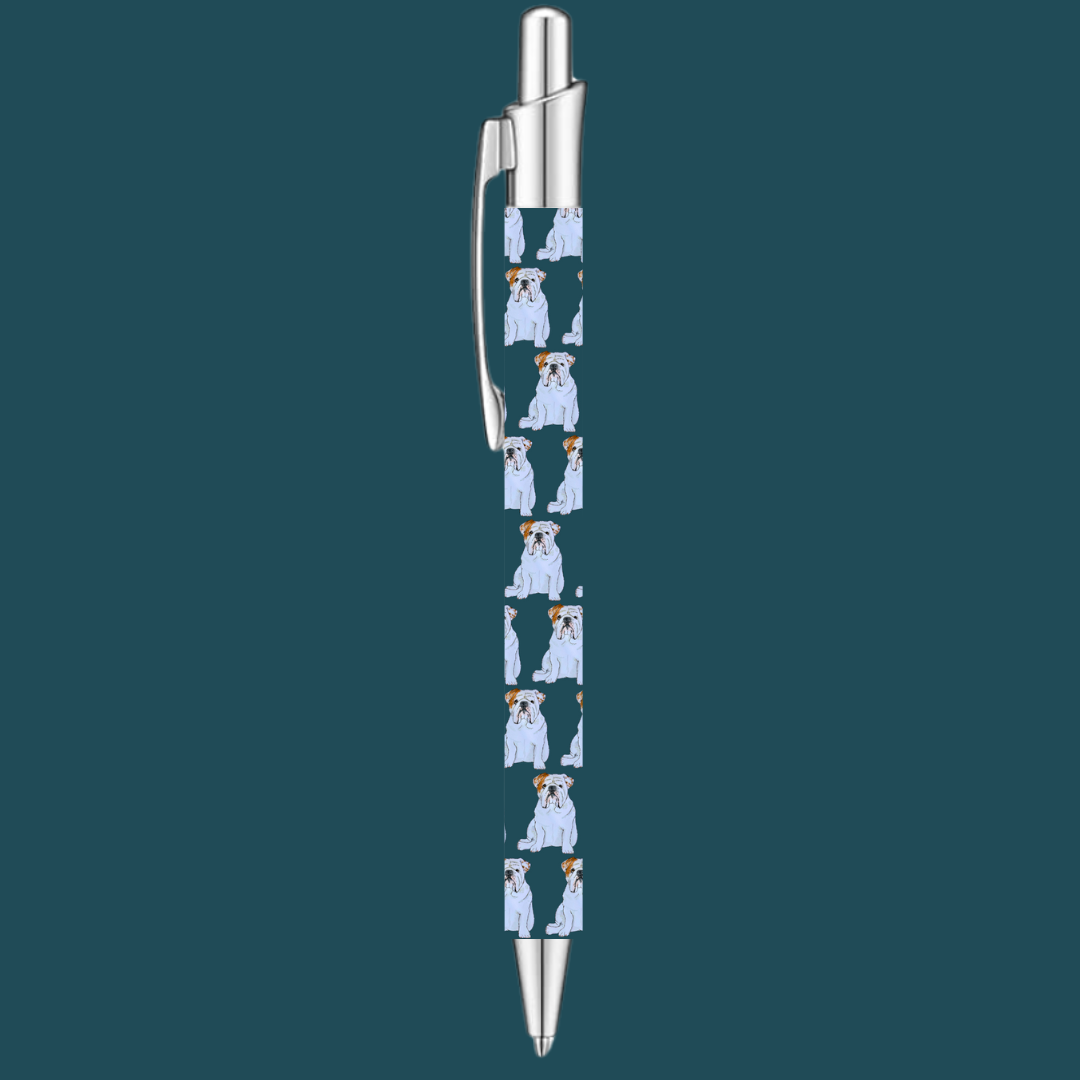 The Bulldog Scribbler Pen Small but Gloriously Attitudinal