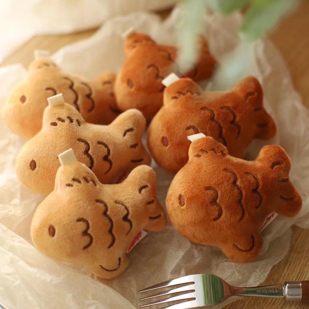 Cute Food Plush Bag Charm