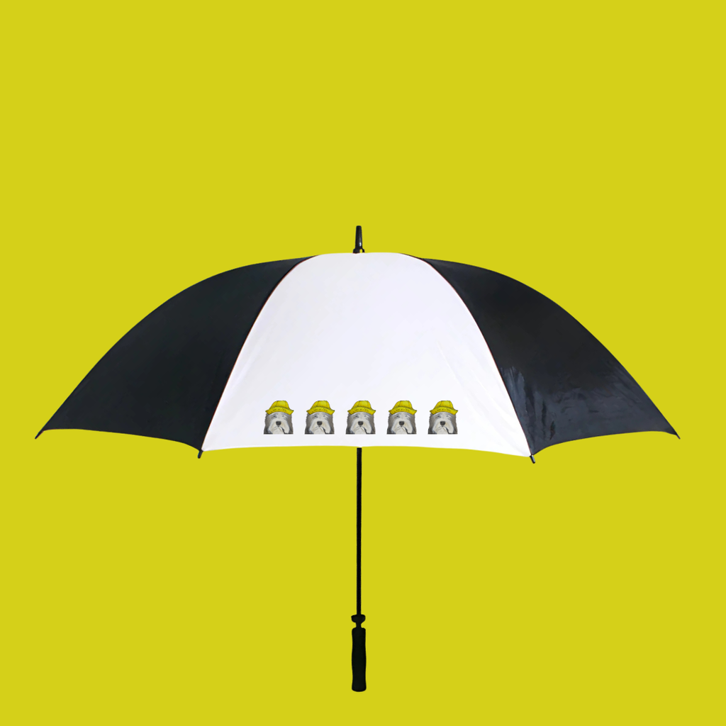 Bearded Collie Golf Umbrella