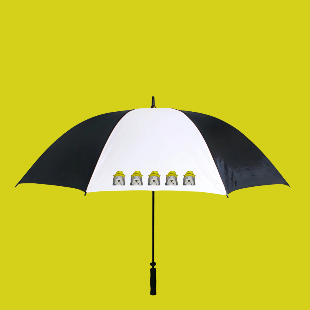Bearded Collie Golf Umbrella