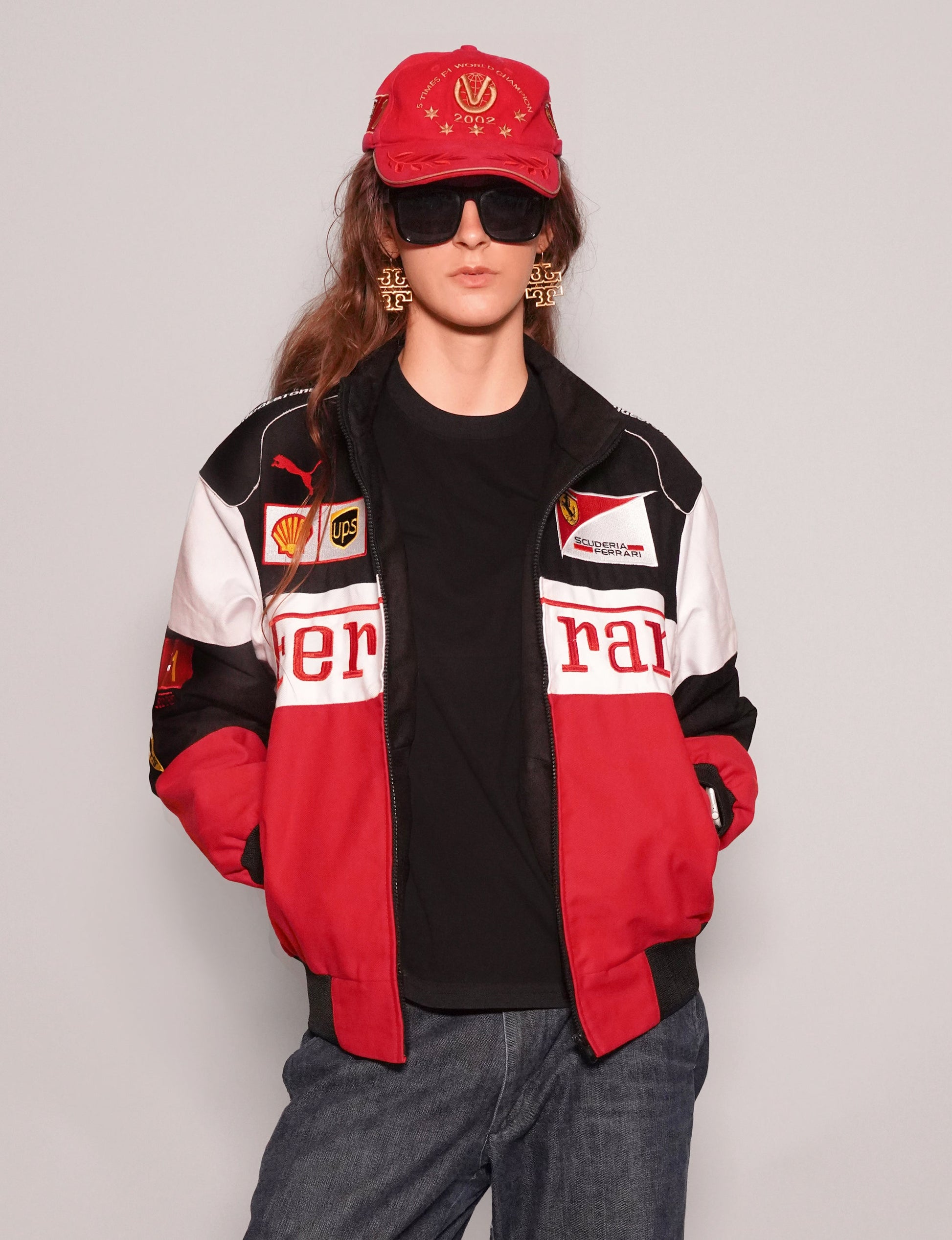 Red Racing Jacket Vintage