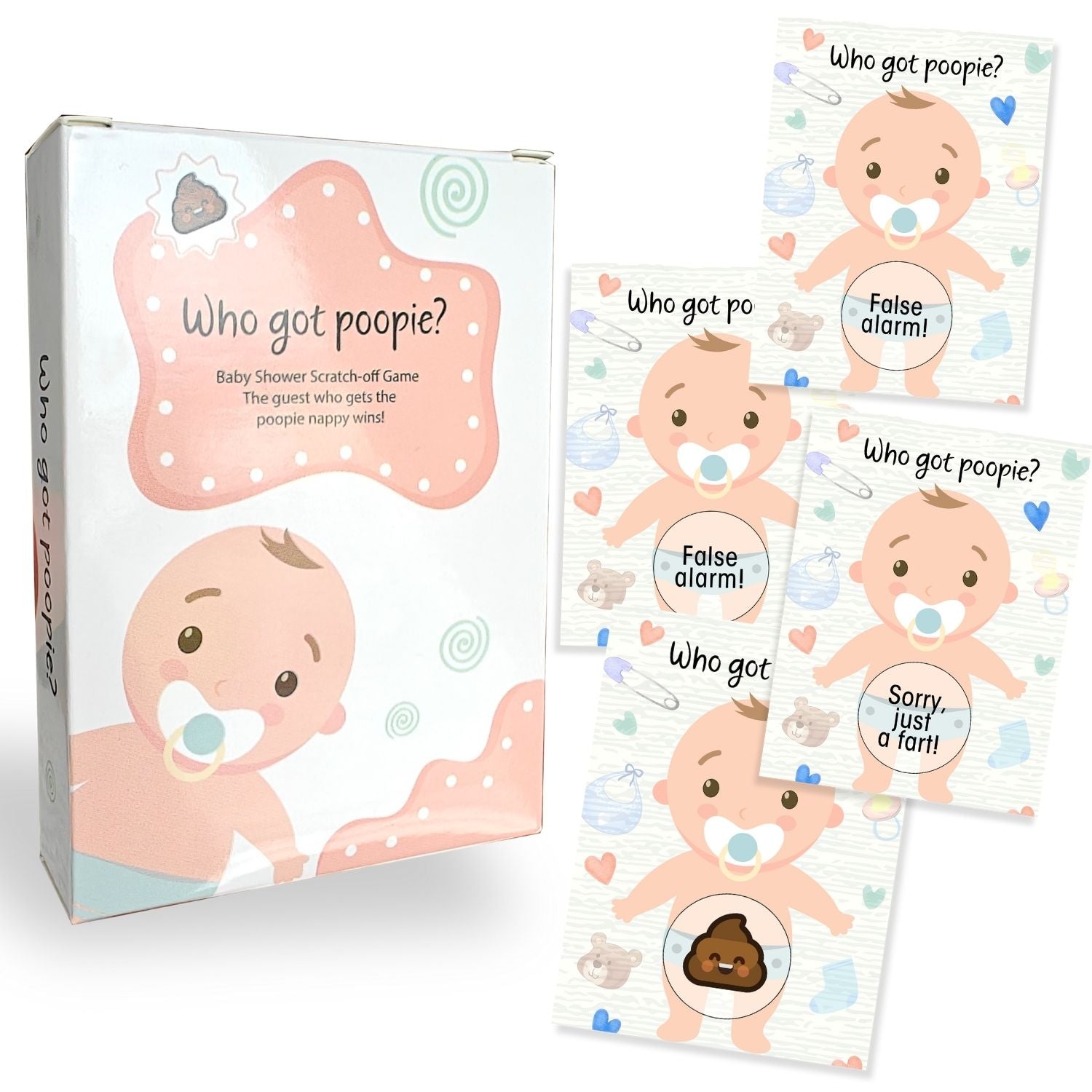 Baby Shower Scratch Off Game 33 Card Pack