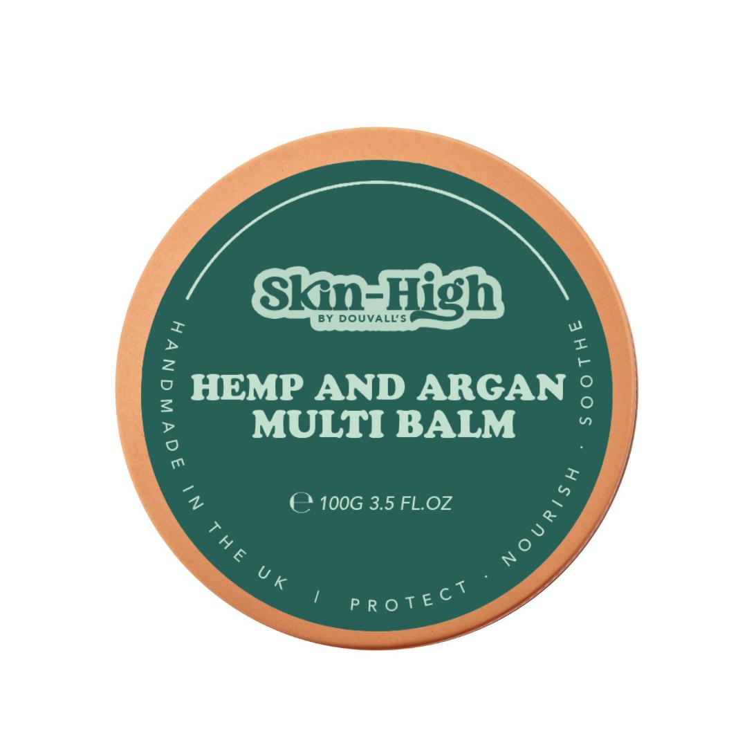 Organic Cold Pressed Hemp and Argan Multi Balm 100g