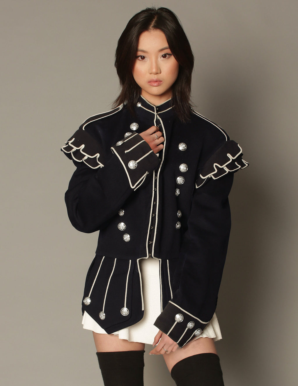 Vintage Highland Doublet Dress Scots Guards Pipers