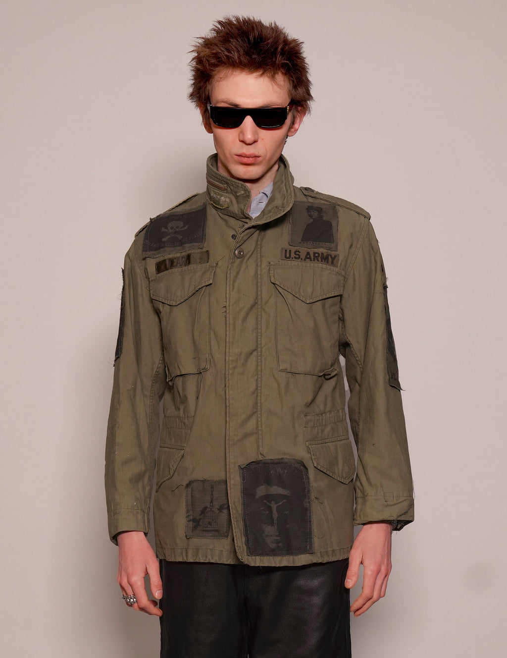 Vintage M65 Patched US Military Airforce Coat