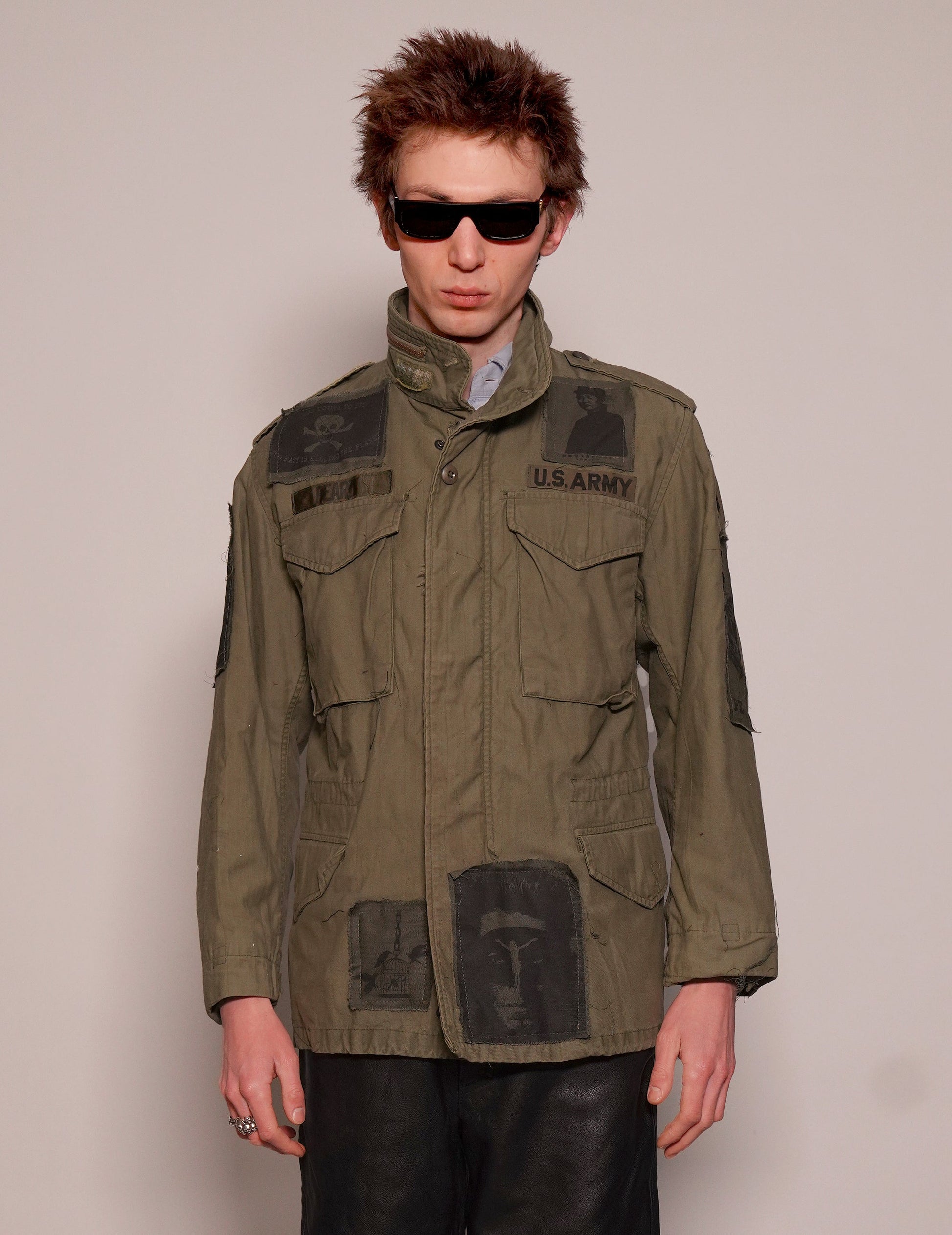 Vintage M65 Patched US Military Airforce Coat