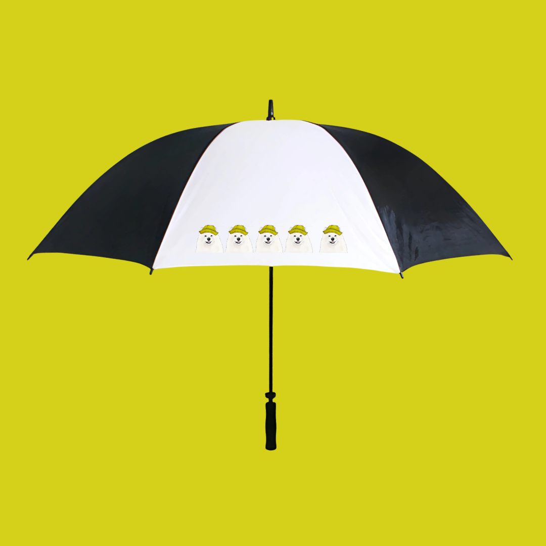 Samoyed Umbrella Golf Size Rain Protection