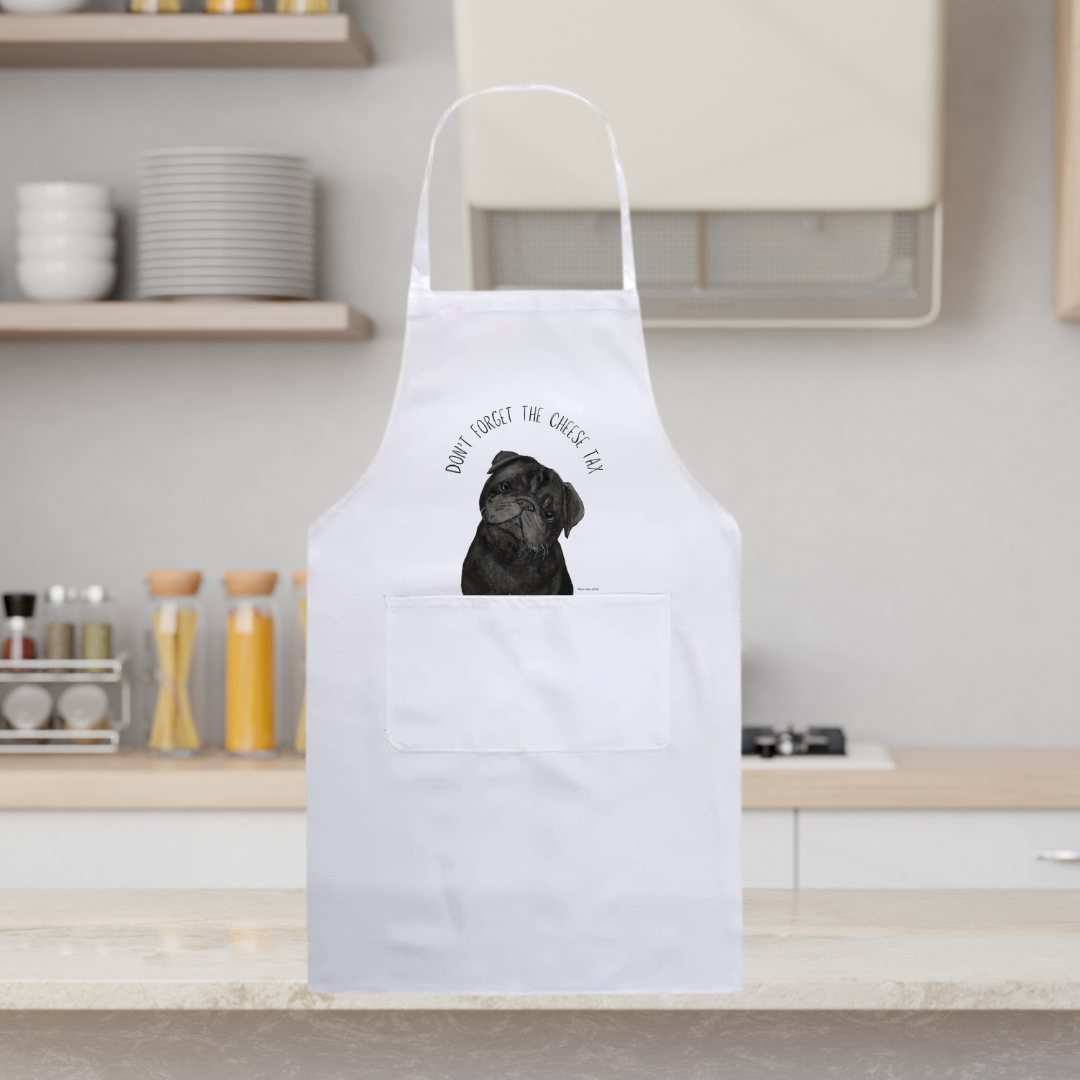 Cheese Tax Pug Apron
