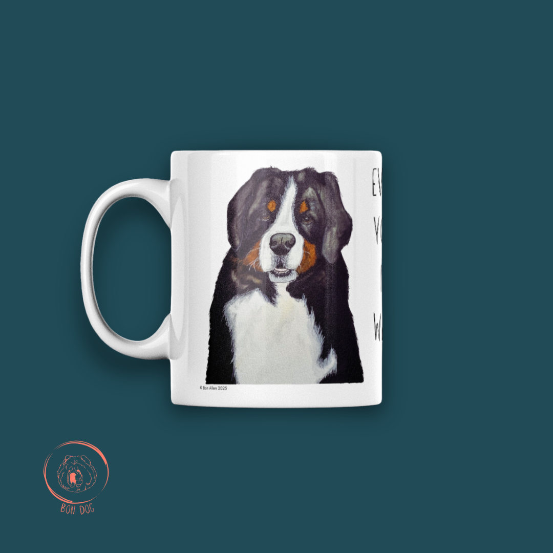 Bernese Mountain Dog Mug for Coffee and Tea