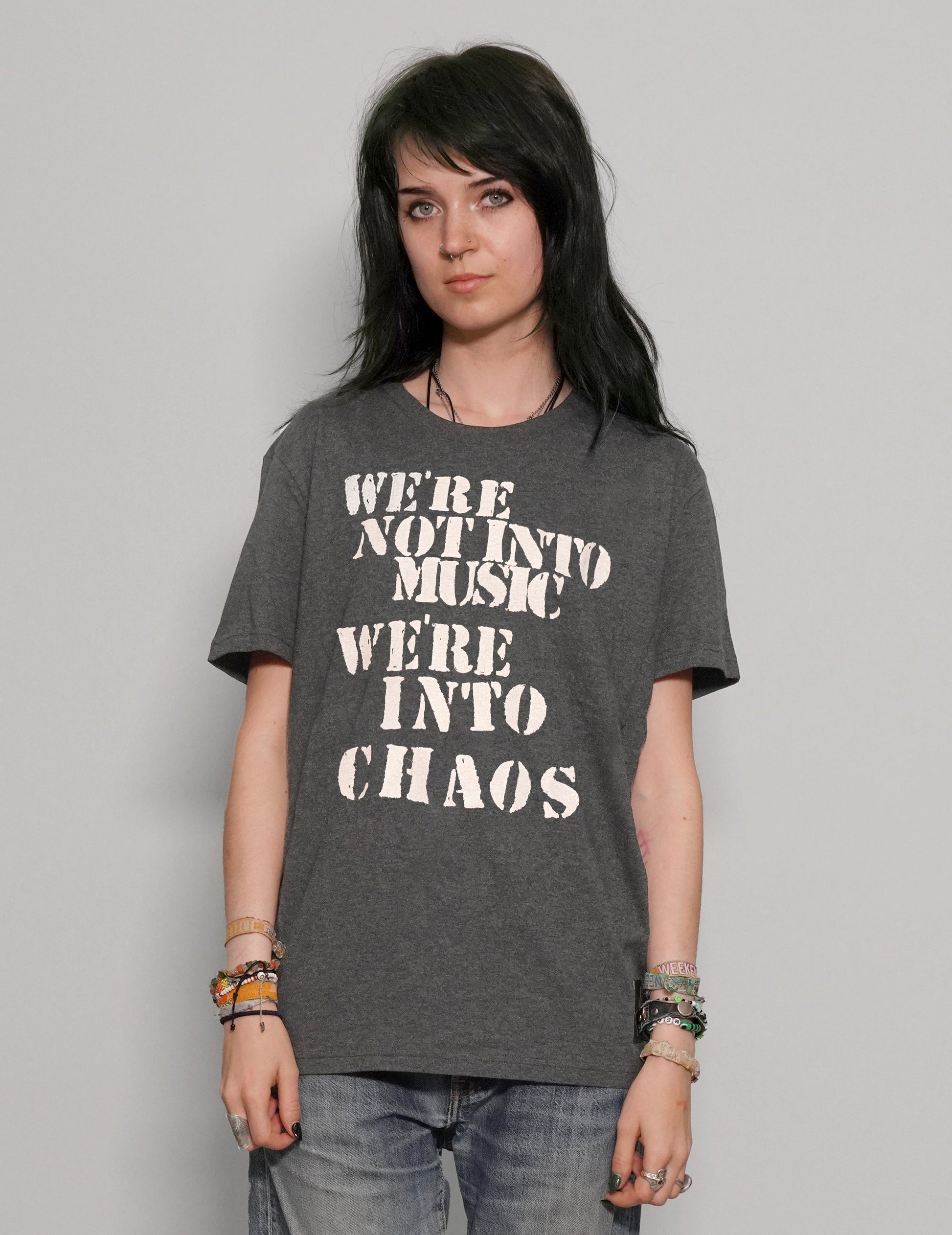 We're Into Chaos Grey T-Shirt