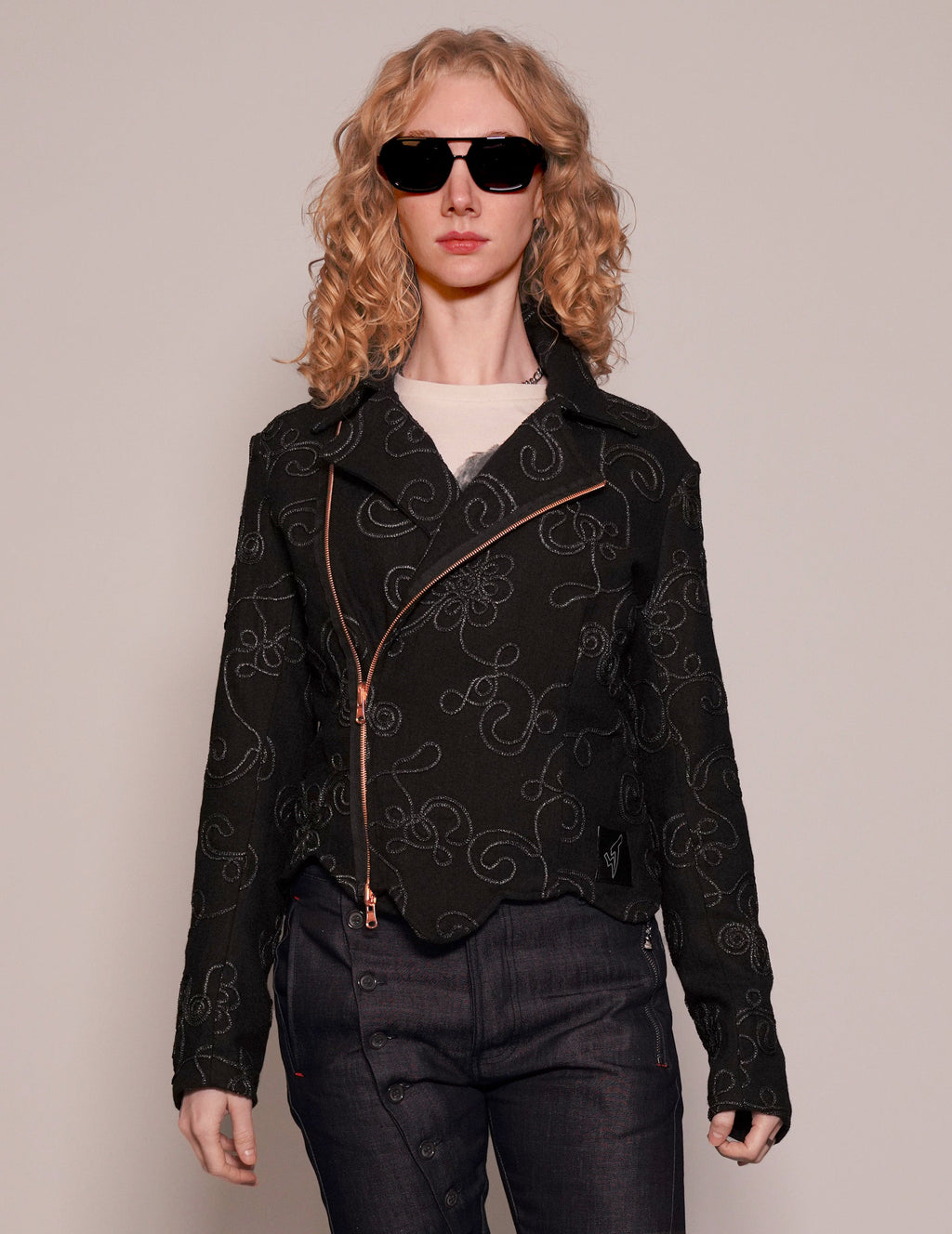 Custom Embroidery Wool Jacket