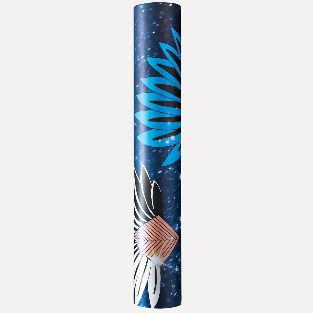 Sustainable Yoga Mat with Ravinala Tree Design