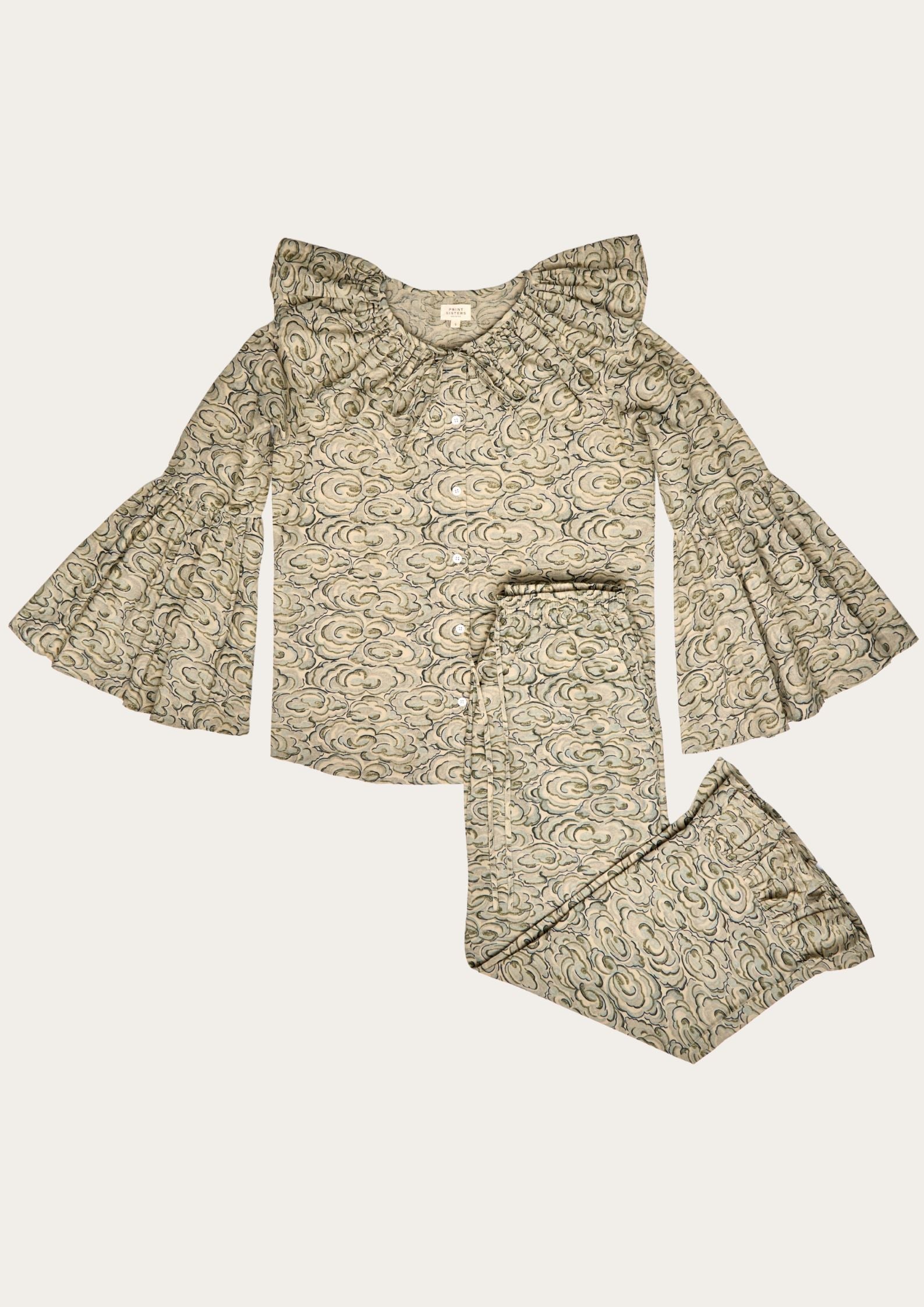 Kumo Clouds Two Piece Loungewear Set