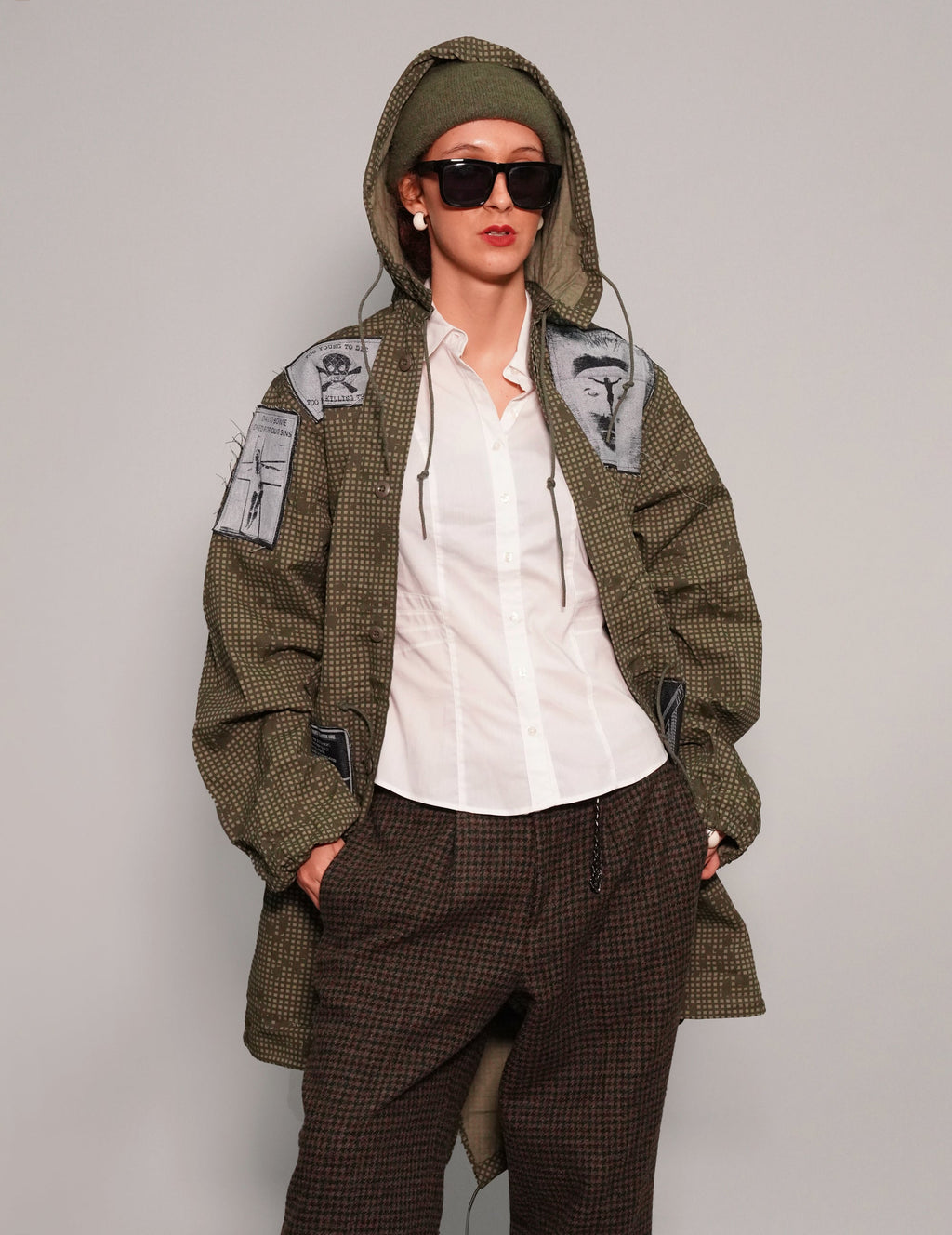 Night Vision Parka with Saint Patch