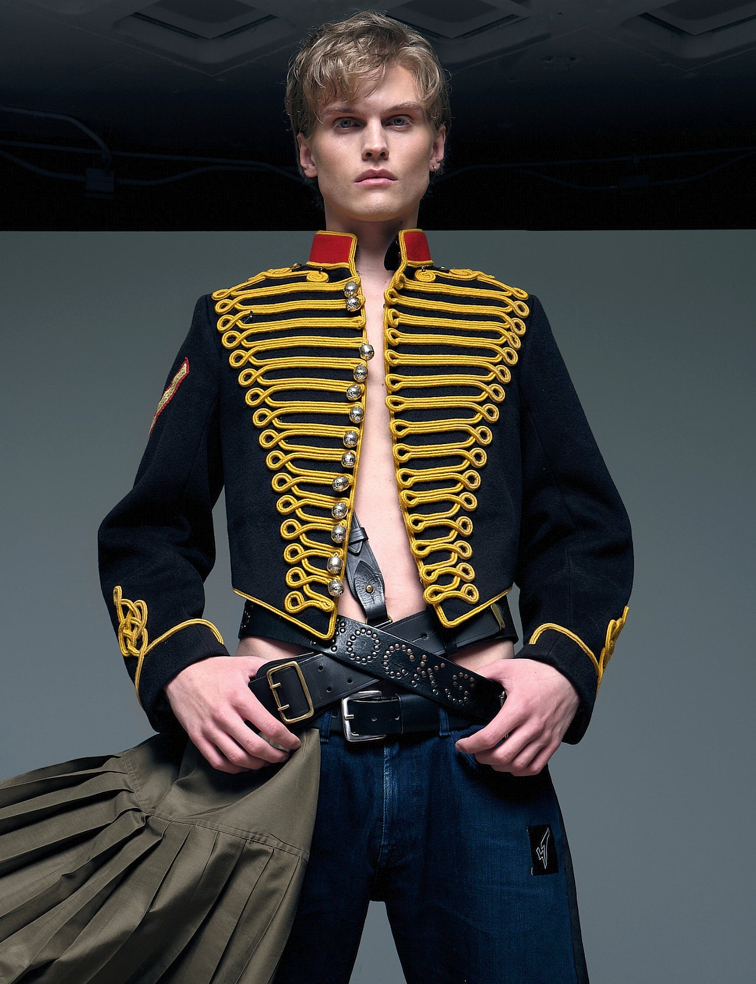 Vintage Royal Horse Artillery Ceremonial Rock and Roll Jacket