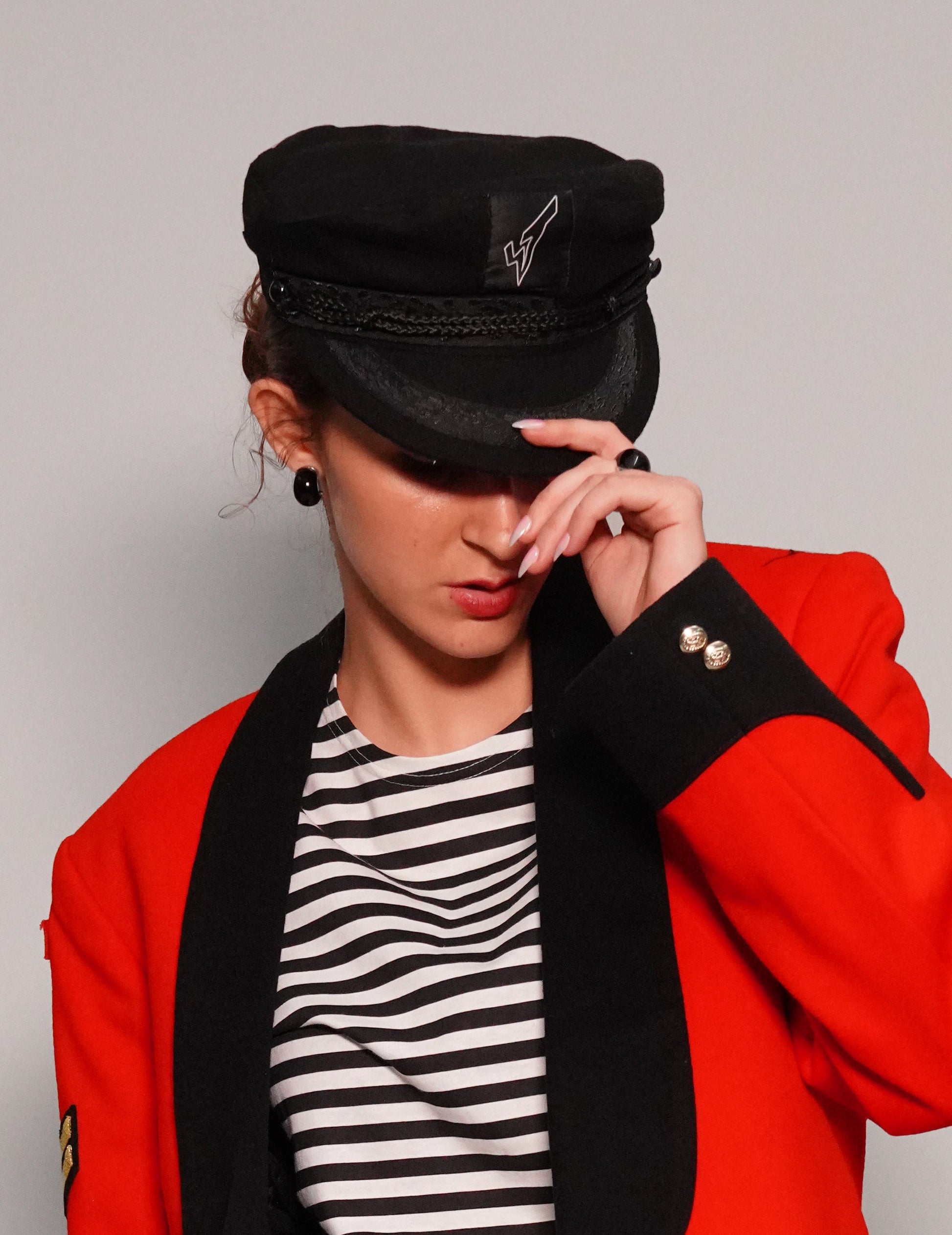Breton Fisherman's Cap in Black