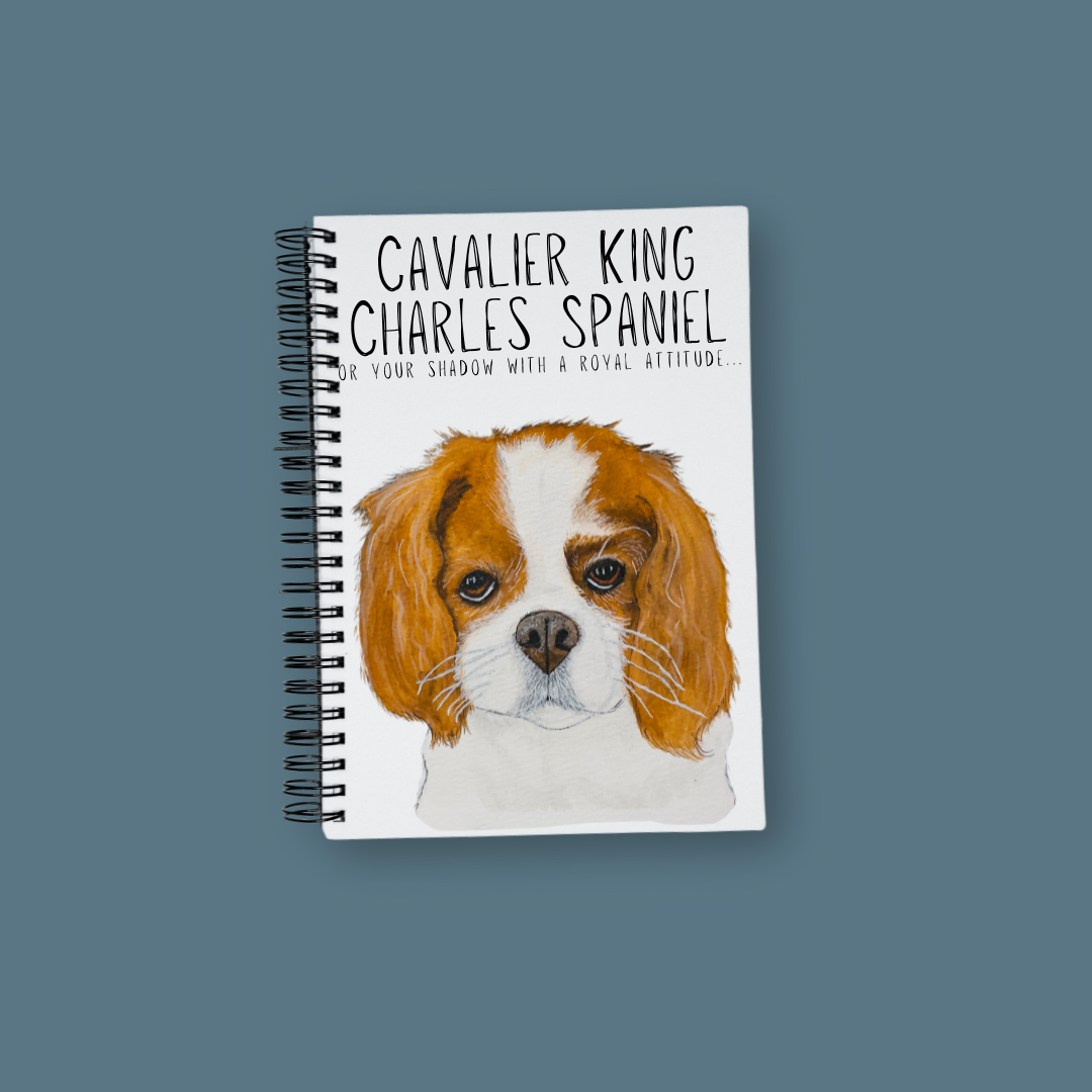 Notes from the Throne Cavalier King Charles Spaniel Notebook