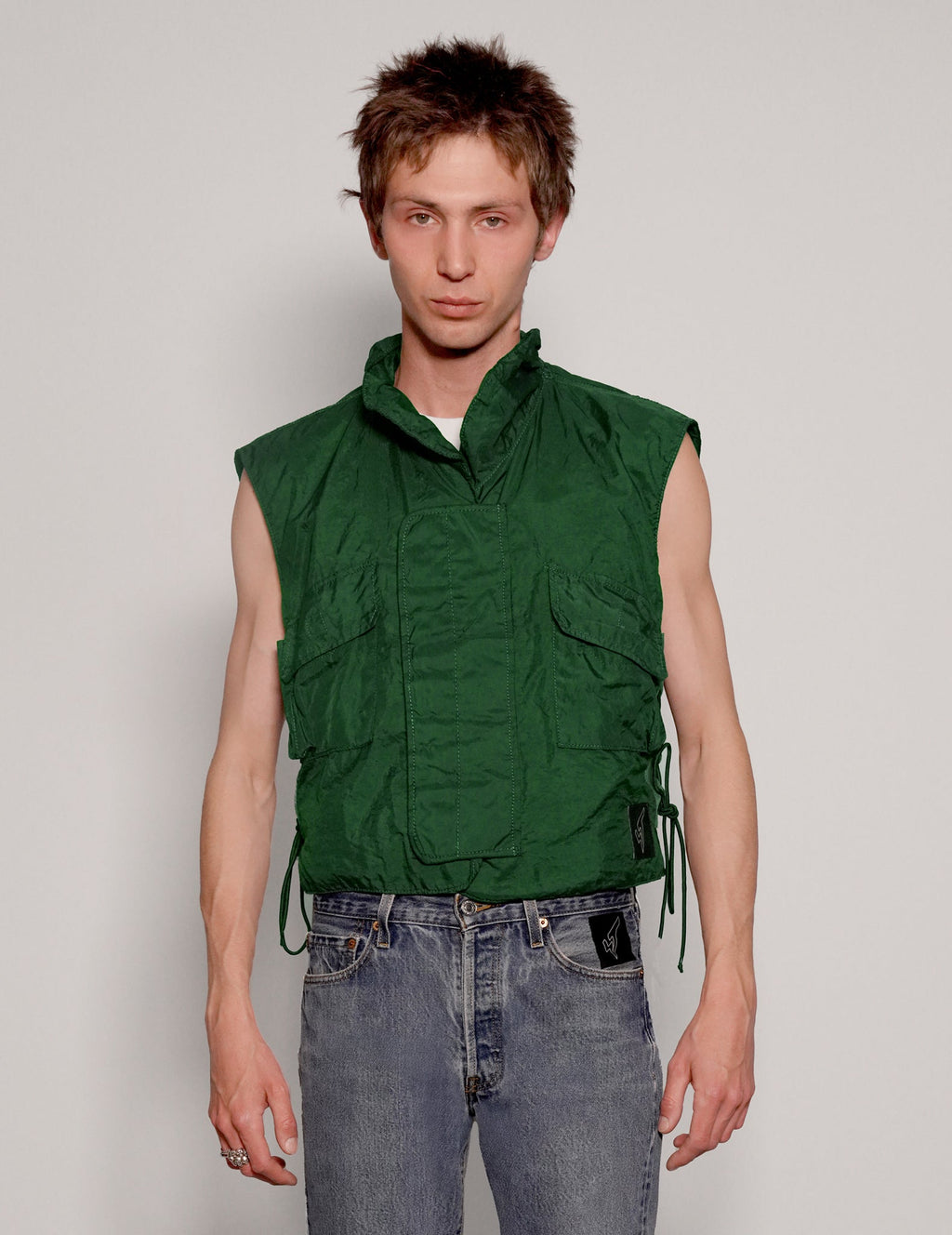 Vintage Jungle Green Flak Jacket