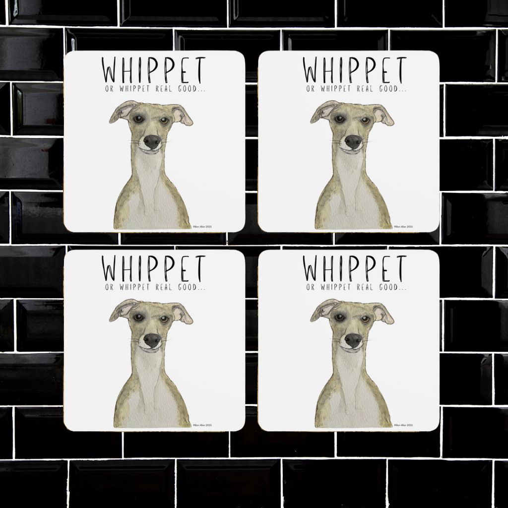 Whippet Coasters Set of 4