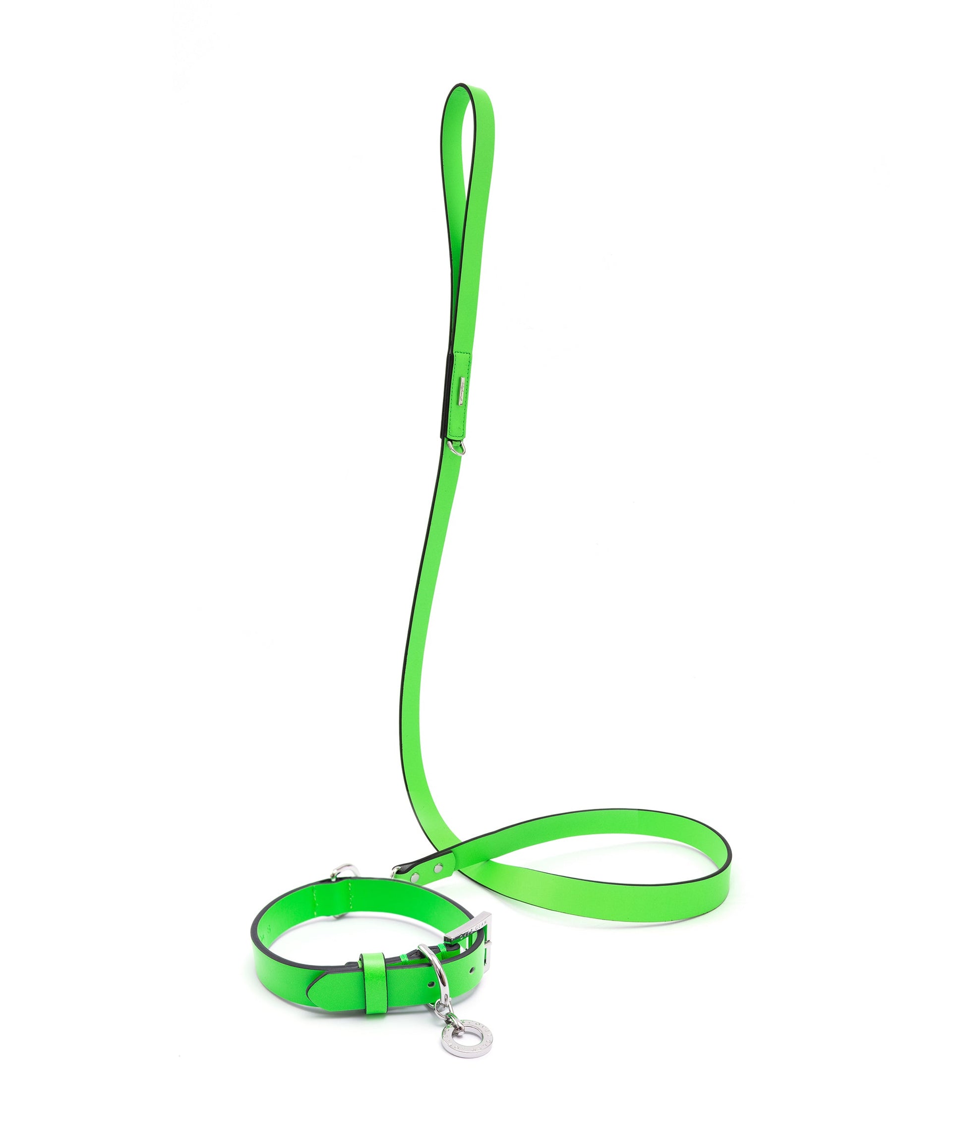 Premium Leather Lead and Collar Set