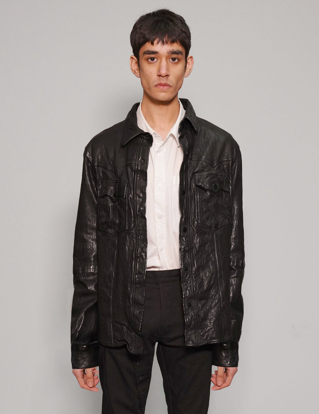 Classic Black Leather Jacket