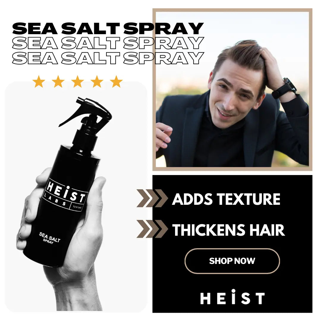 Sea Salt Spray for Texture and Grip