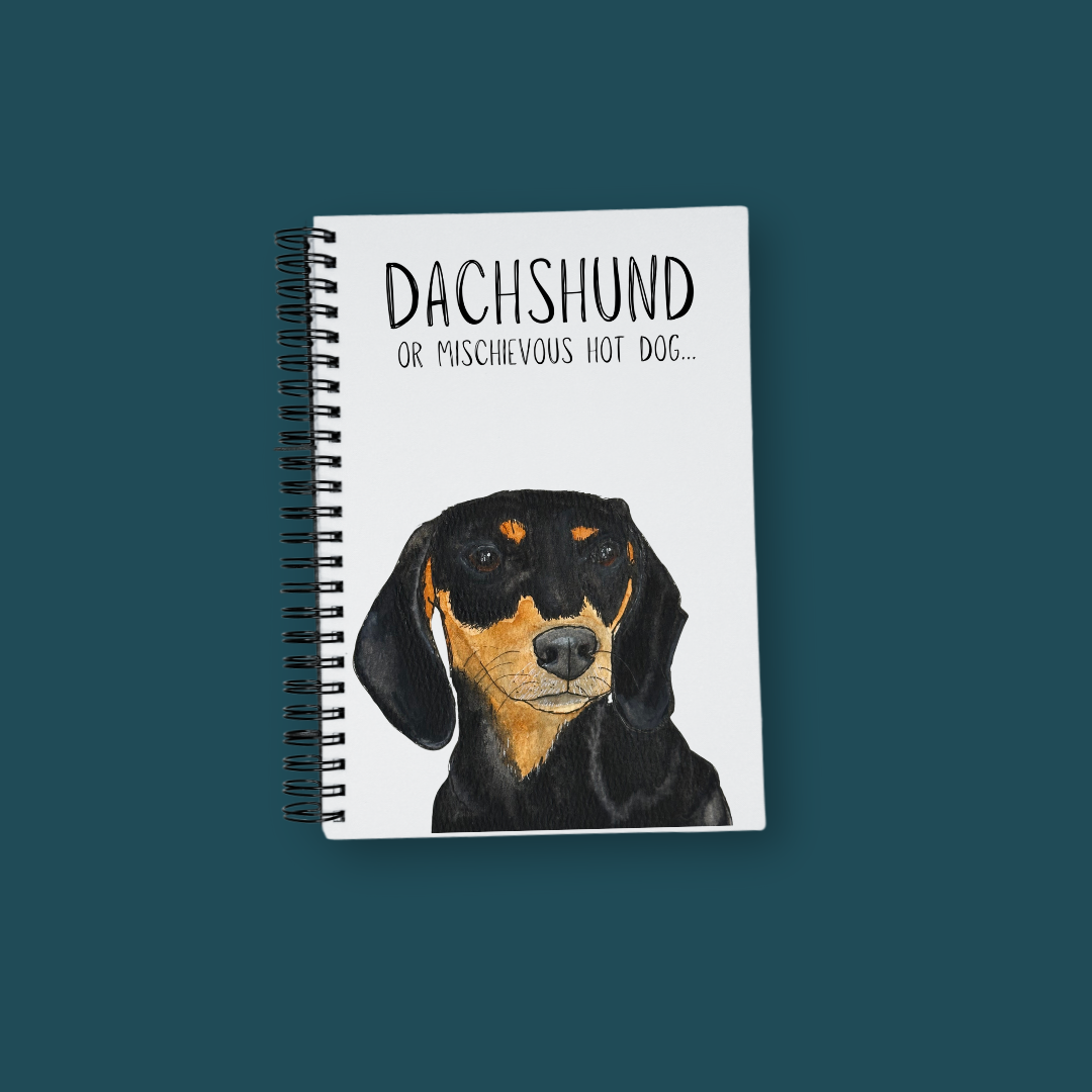 Dachshund Notebook for Writing and Sketching