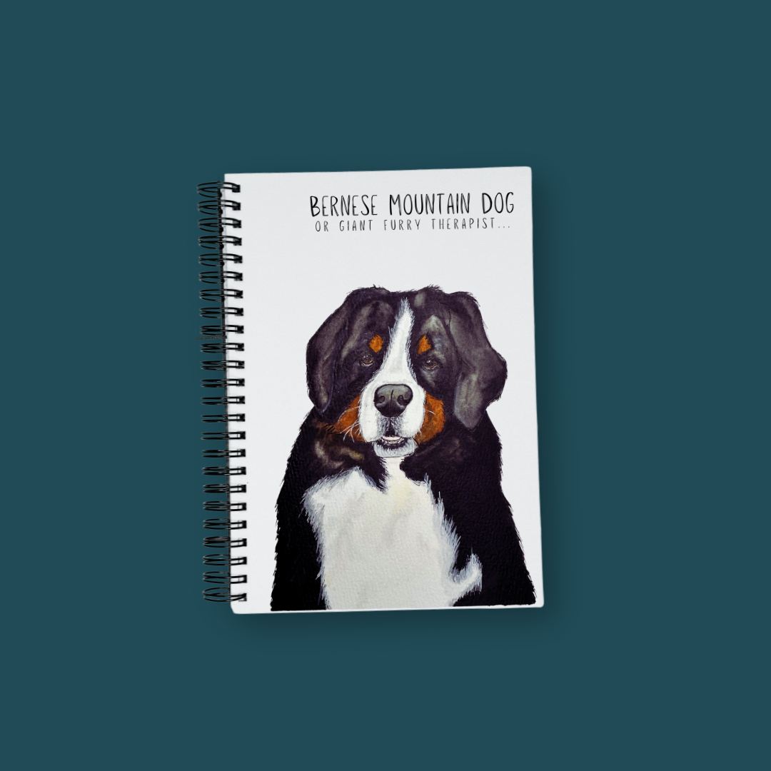 Bernese Mountain Dog Notebook for Thoughtful Souls