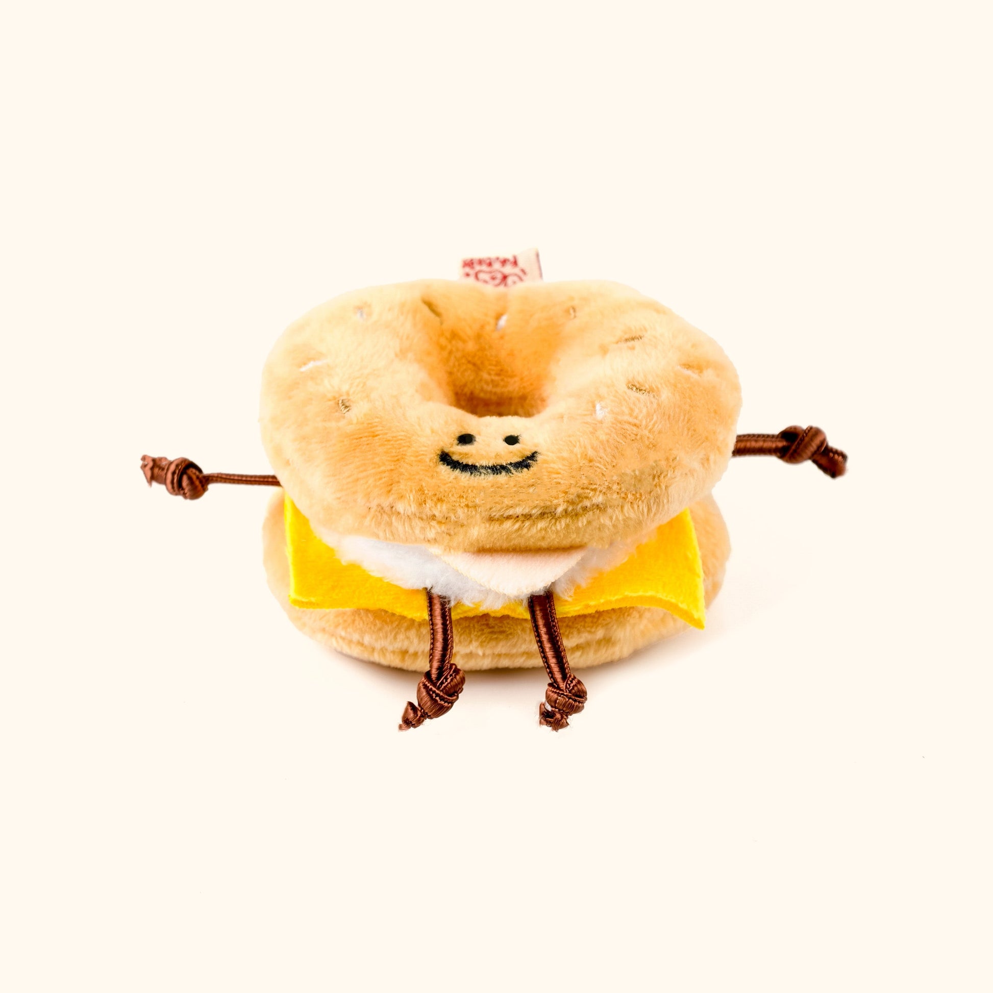 Bagel Bag Charm Plush Toy