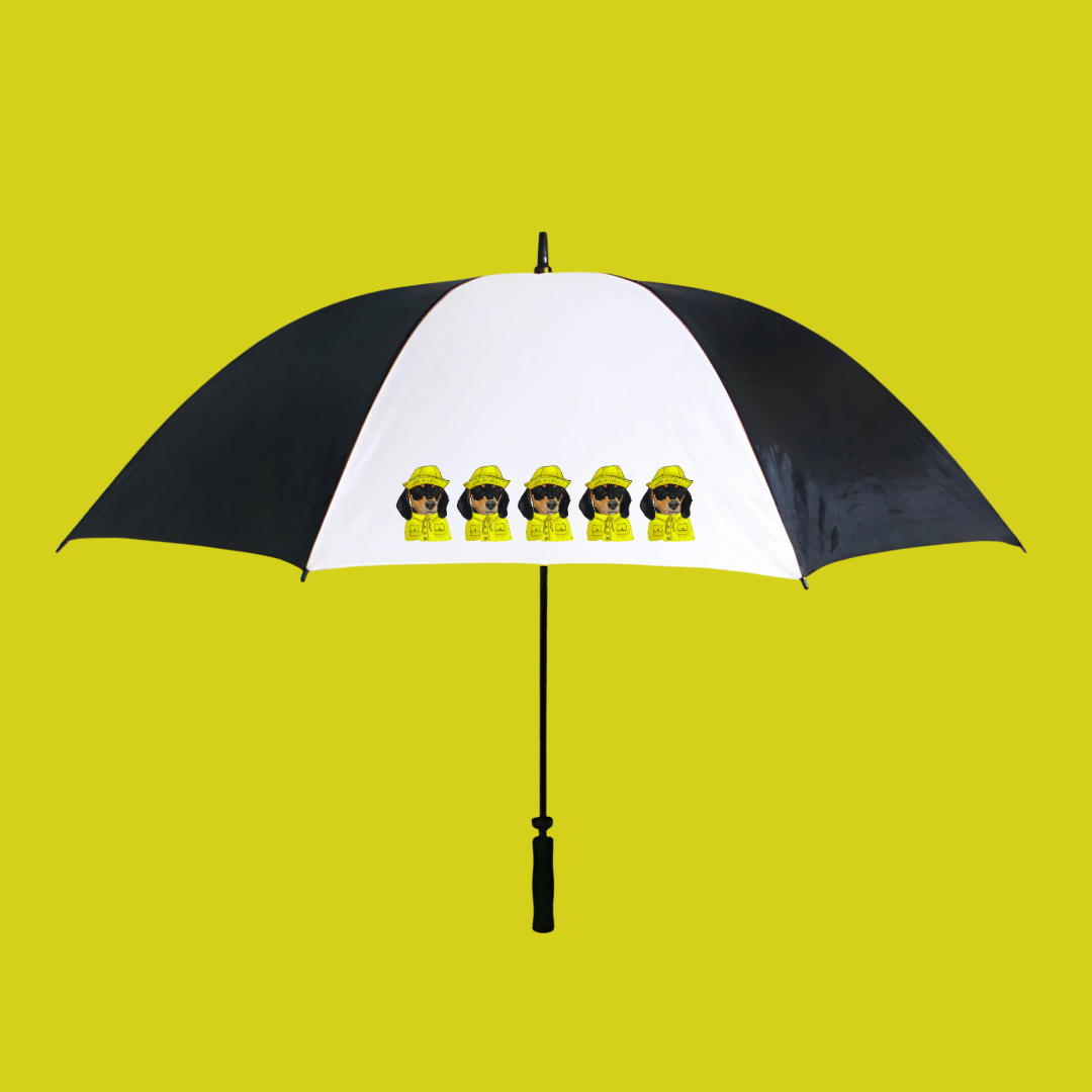 Dachshund Downpour Defender Golf Umbrella