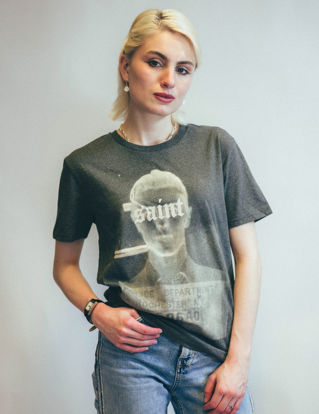 Saint T-Shirt in Grey