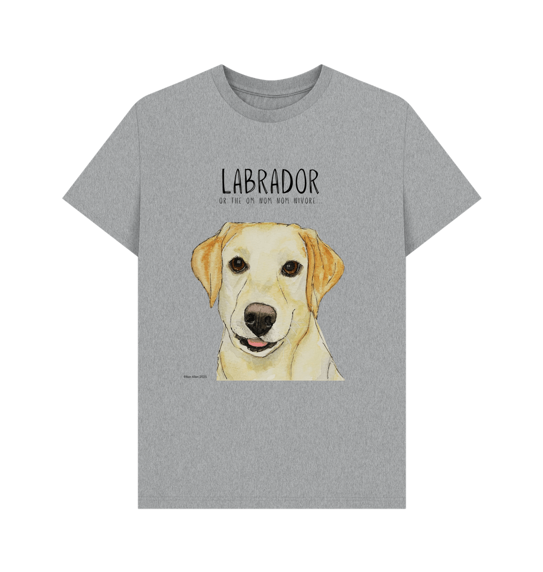 Yellow Labrador Snack Goals Men's Tee